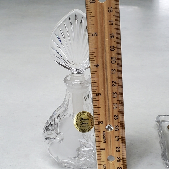 Princess House 24% Lead Crystal Vanity Set Vintage from West Germany - Picture 13 of 15